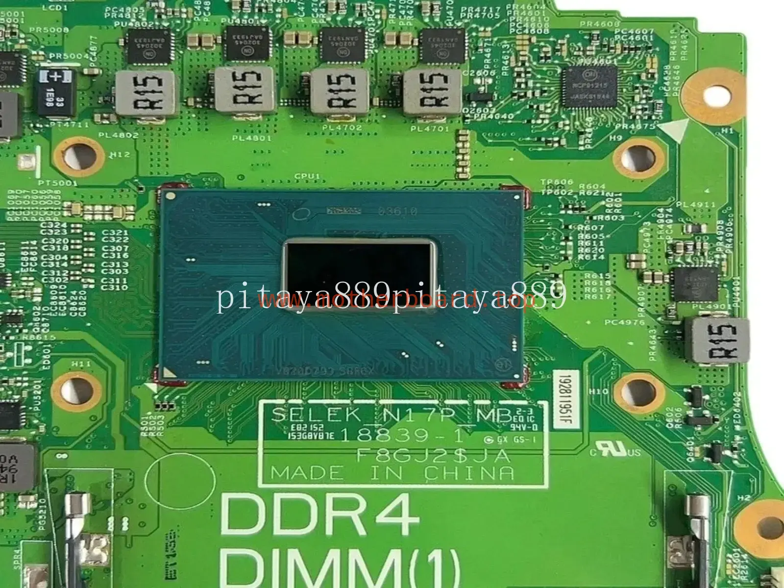 18839-1 for DELL G3 15 3590 Motherboard I5-9300H I7-9750H CPU GTX1050 GPU 3