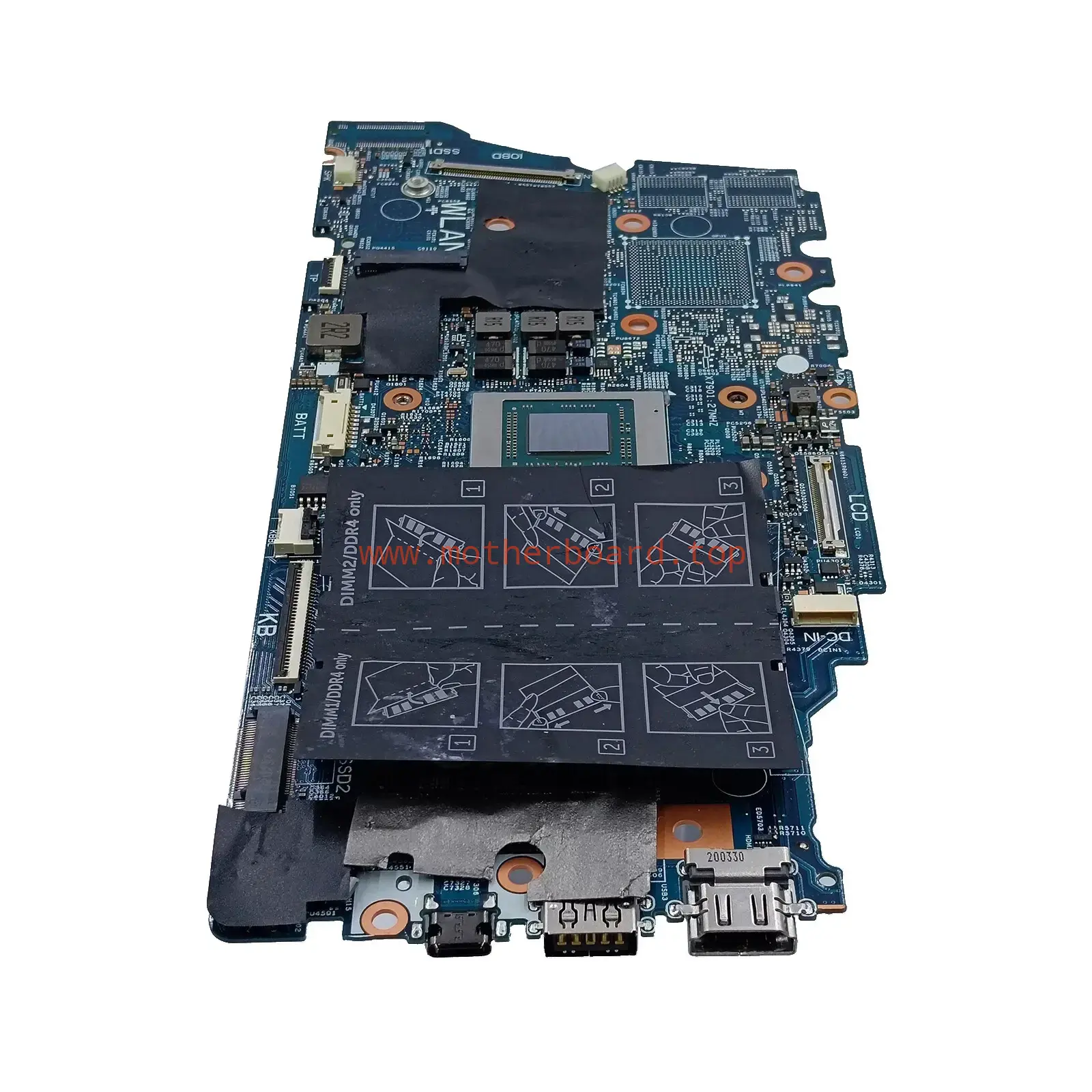 For Dell INSPIRON 7405 2-in-1 Laptop Motherboard 19732-1 R5 4500U 626R6 3