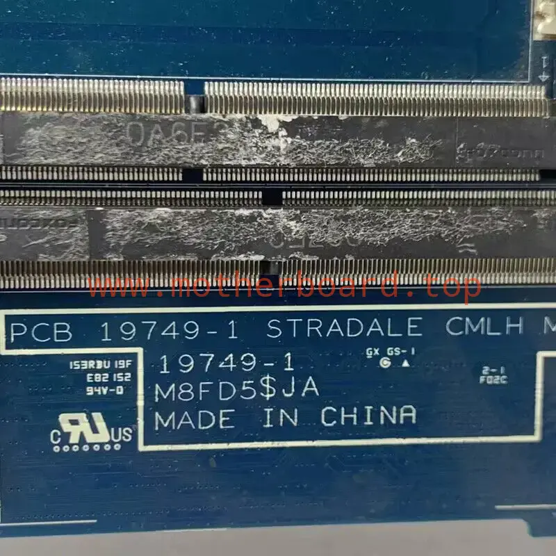 CN-05JJ5P 05JJ5P 19749-1 For Dell 9700 I7-10750H Laptop Motherboard Tested Good 3