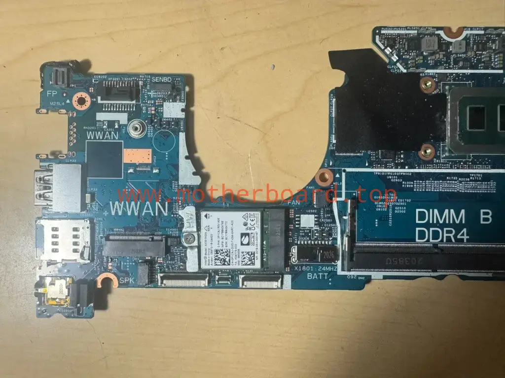 19752-1 For Dell Latitude 5310 Motherboard 30FT5 030FT5 W/ i7-10610U CPU 2