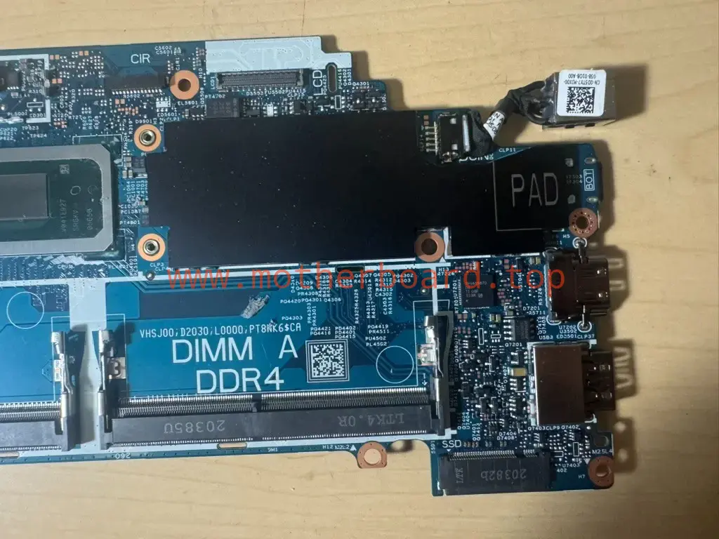 19752-1 For Dell Latitude 5310 Motherboard 30FT5 030FT5 W/ i7-10610U CPU 4