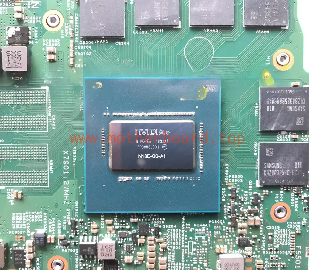 19753-1 i7-10750H FOR dell G3 15 3500 G5 5500 GTX 1660 Ti Motherboard CN-0DV11C 4