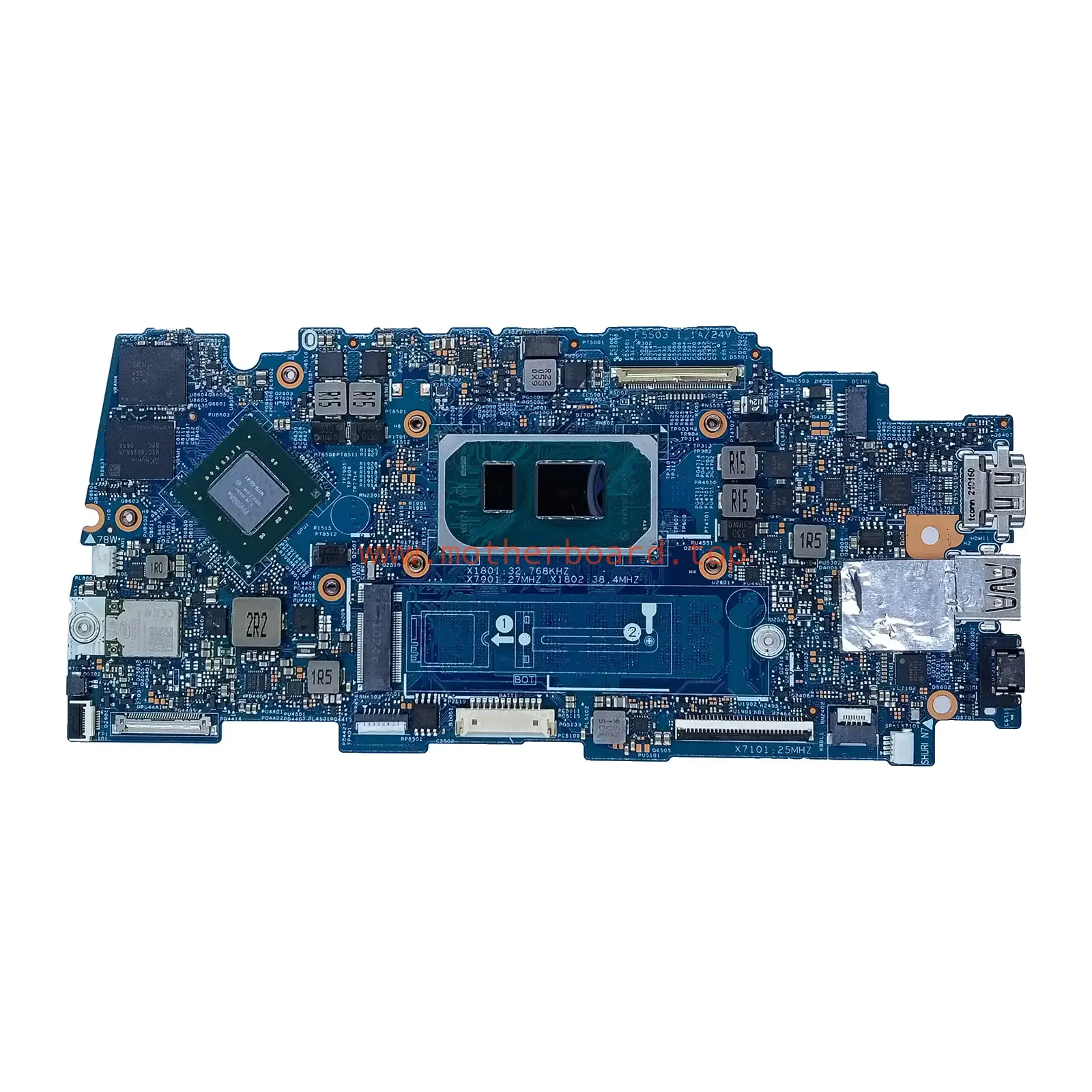 01WHM5 For Dell Inspiron 5301 Motherboard 19765-1 SRK05 i5-1135G7 8GB MX350 2GB