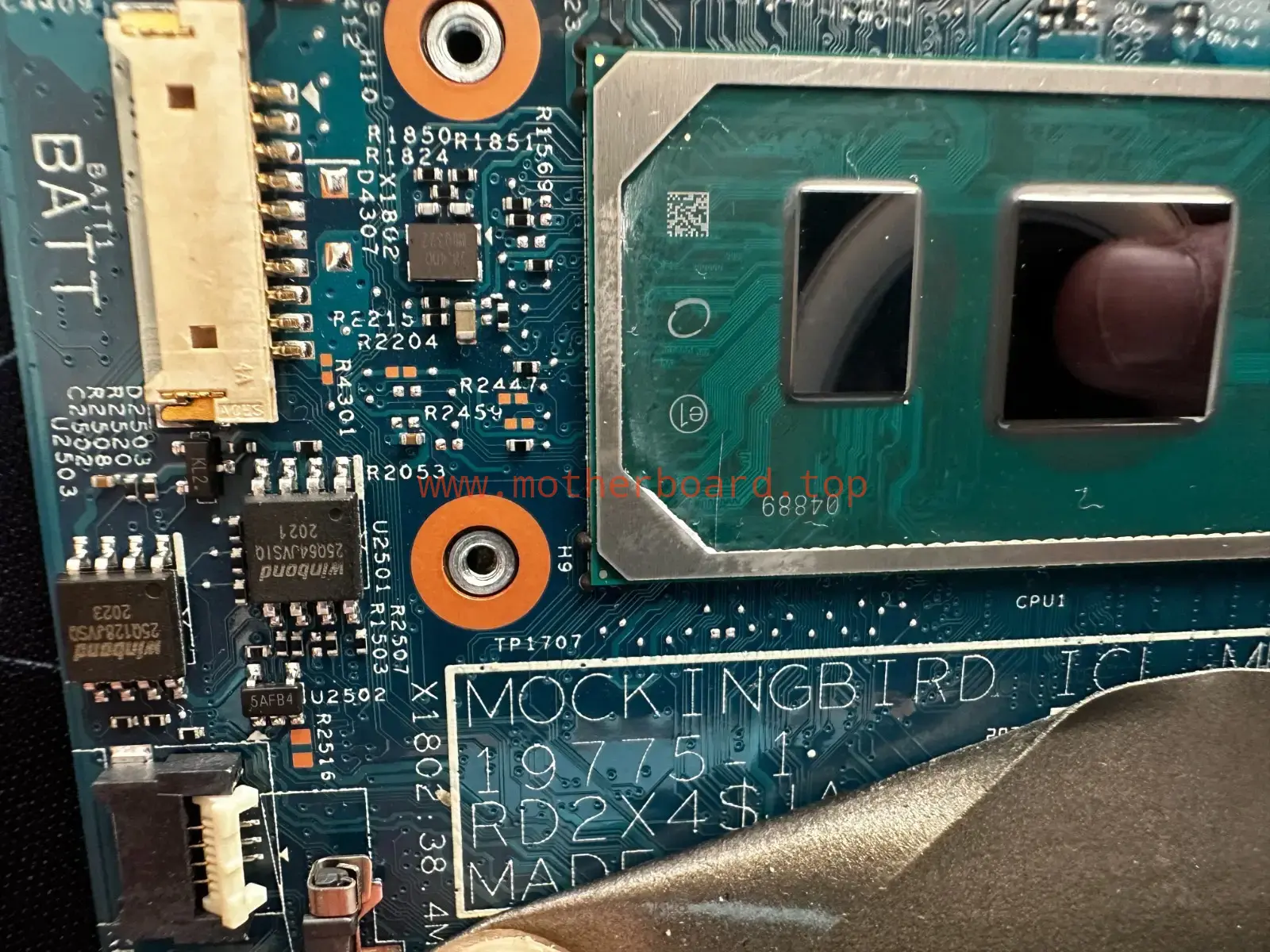 19775-1 For DELL Inspiron 5401 5501 5408 5508 Laptop Motherboard i5-1035G1 3