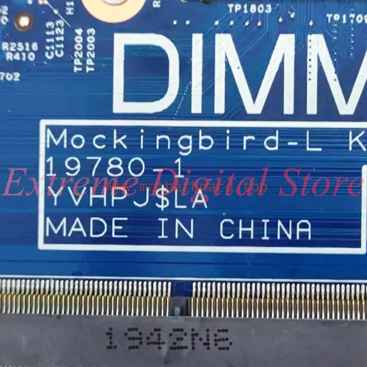 19780-1 For Dell Latitude 3510 motherboard with CPU I3-8130U I5-8250U I7-8550U 3