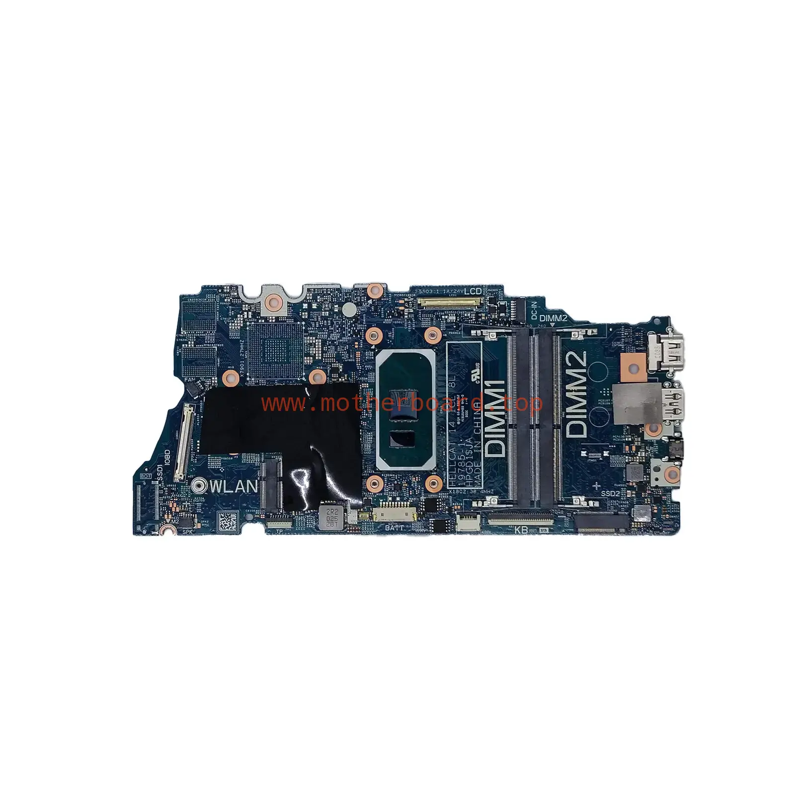 0NGHCH For Dell Inspiron 5400 2-in-1 7500 2-in-1 Motherboard 19785-1 i3-1005G1