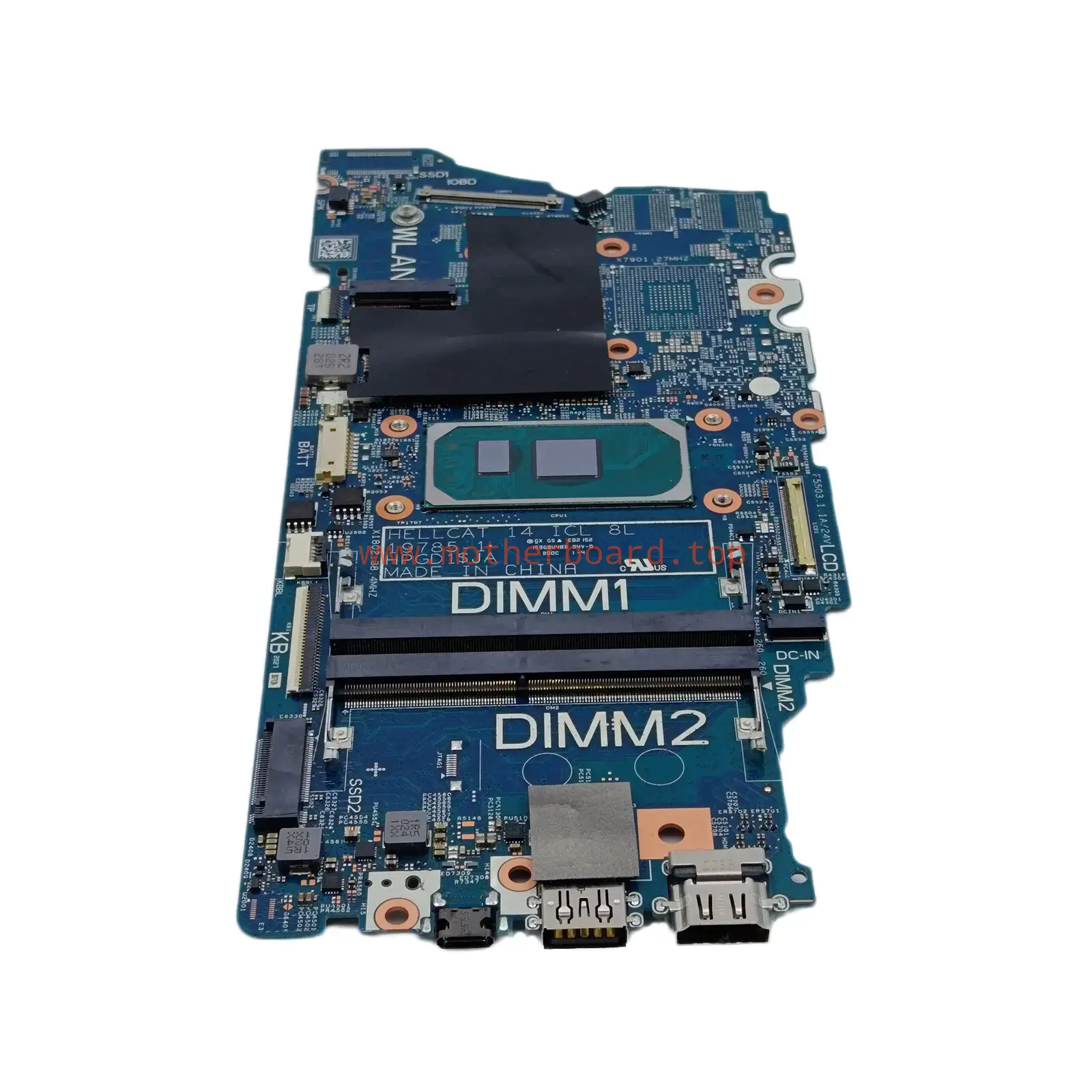 0NGHCH For Dell Inspiron 5400 2-in-1 7500 2-in-1 Motherboard 19785-1 i3-1005G1 4