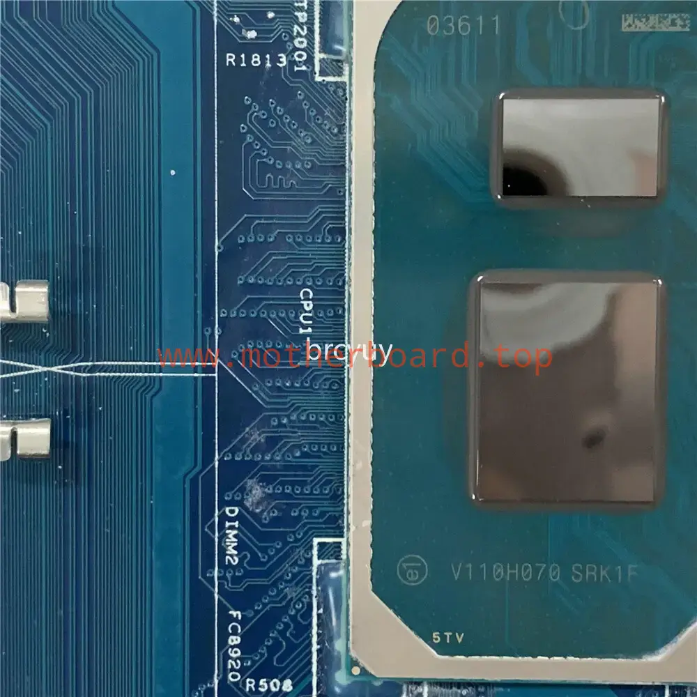 For DELL 5520 Laptop Motherboard 19819-1 CN-0G60M3 With SRK1F I7-1185G7 CPU 3