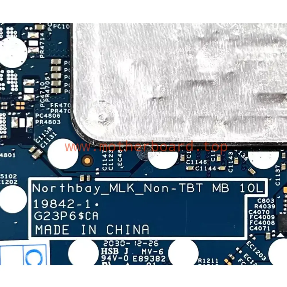 For Dell Latitude 5310 i7-10610U Laptop Motherboard 19842-1 0KT2NC KT2NC 4