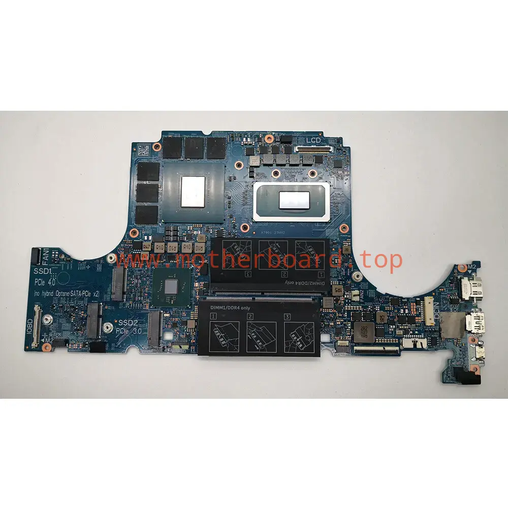 For Dell Inspiron 16 7610 i7-11800H RTX3060 6GB Motherboard 19843-1 09FDV3