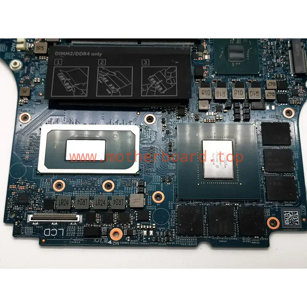 For Dell Inspiron 16 7610 i7-11800H RTX3060 6GB Motherboard 19843-1 09FDV3 4