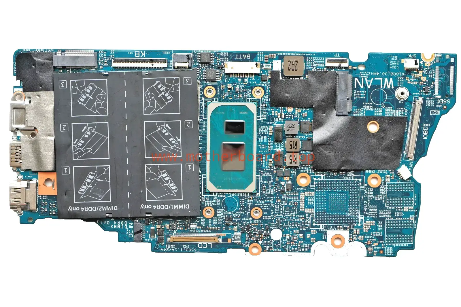 YGNMD For Dell Inspiron 7506 2-in-1 i5-1135G7 2.4GHz 19859-1 Motherboard