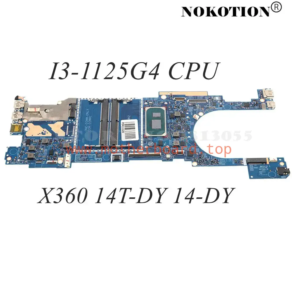 203032-2 For HP Pavilion X360 14T-DY 14-DY Motherboard I3-1125G4 CPU M45749-601 2