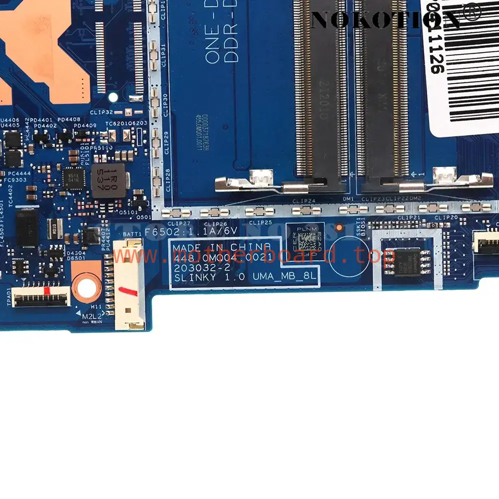 203032-2 For HP Pavilion X360 14T-DY 14-DY Motherboard I3-1125G4 CPU M45749-601 4