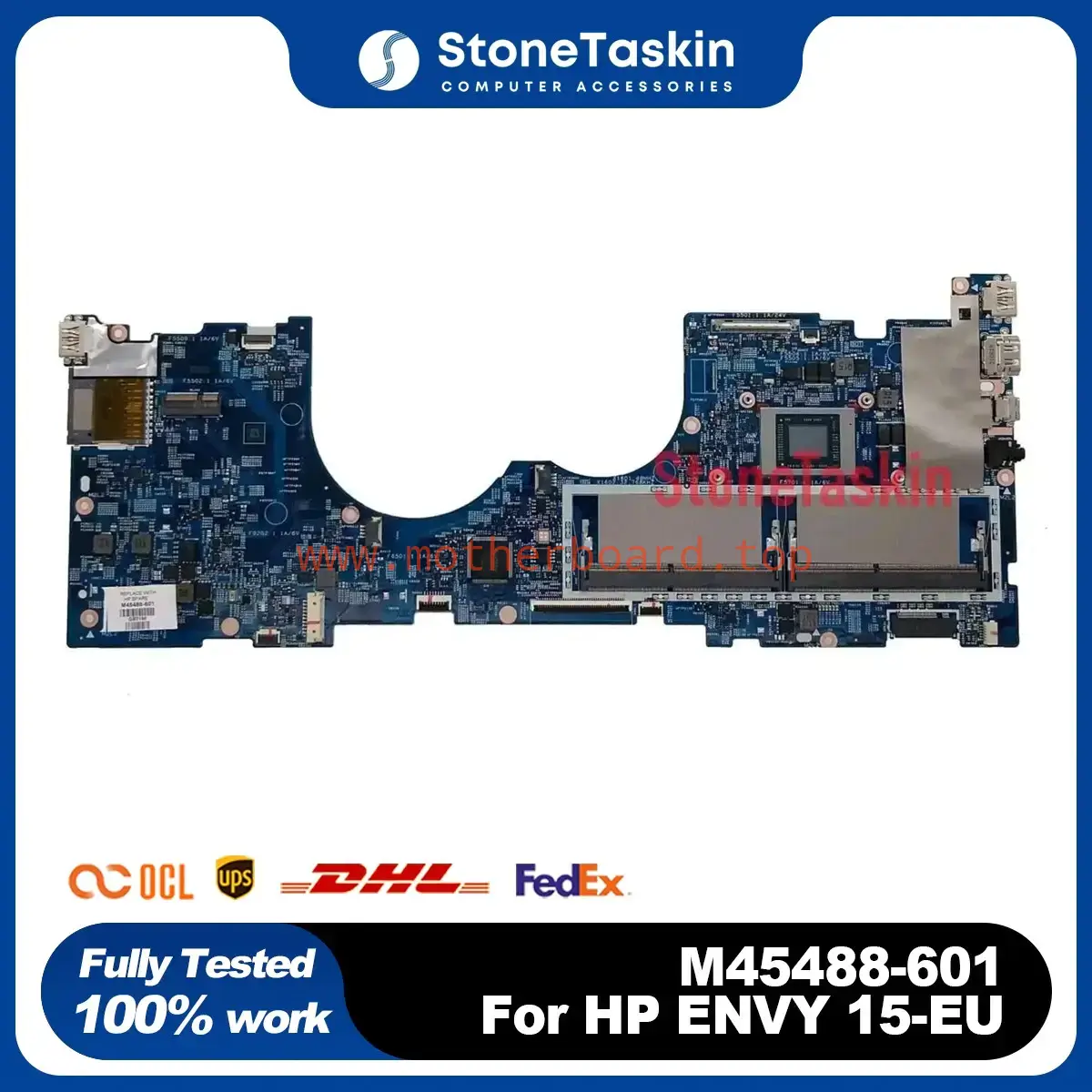M45488-601 For HP ENVY 15-EU Laptop Motherboard MEL 8L 203037-2 RYZEN 7 5700U