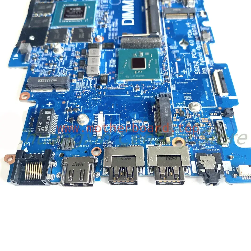 Motherboard For Dell Precision 3561 203061-1 i7-11850H W-11855M CPU T1200 4G GPU 3