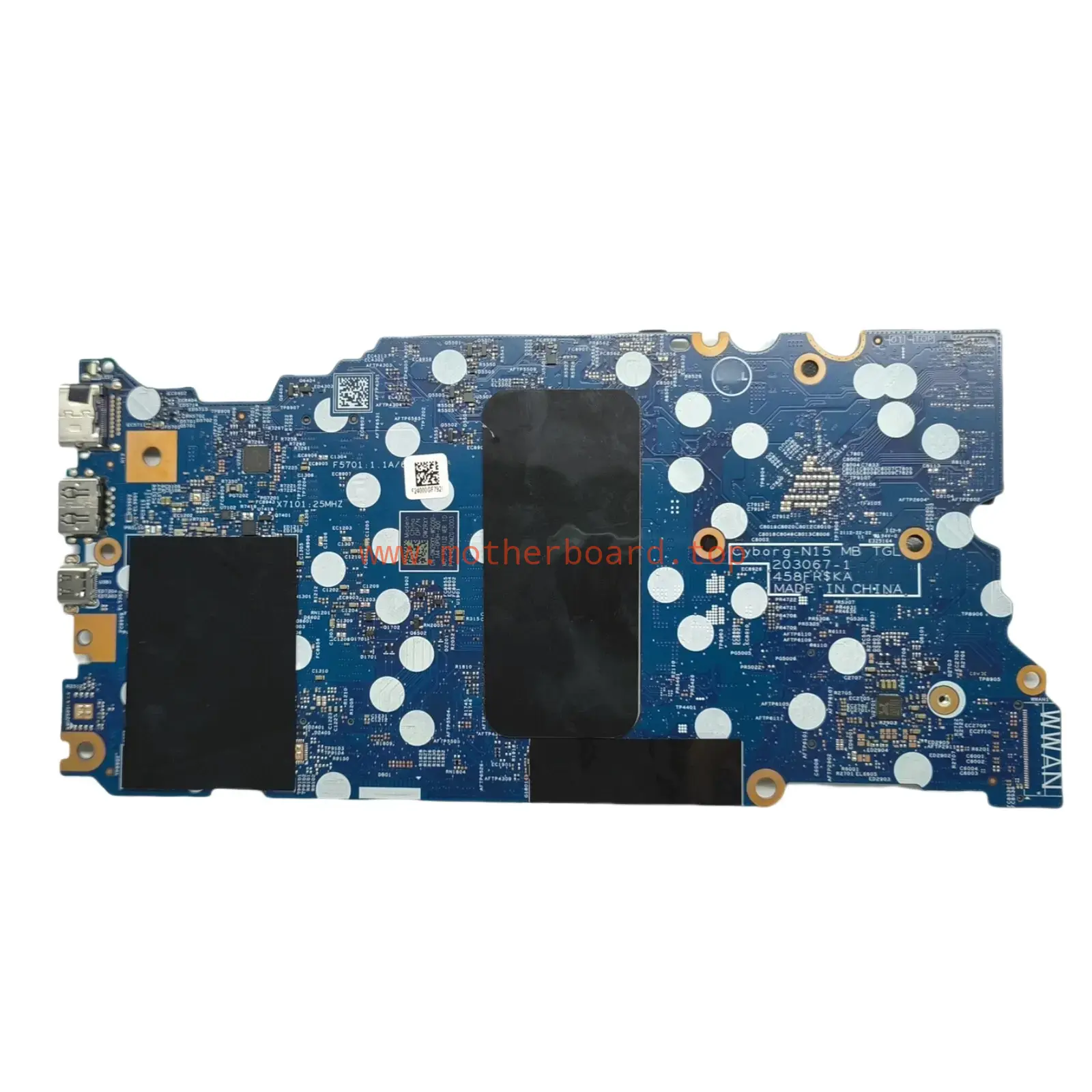 W2RXY Motherboard For Dell Inspiron 14 5410 5418 15 5510 5518 203067-1 i7-11370H
