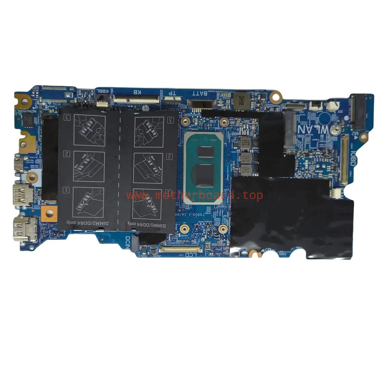 08N6T5 For Dell Latitude 3420 3520 Motherboard CyborgL 15 TGL 203070-1 i7-1165G7 2