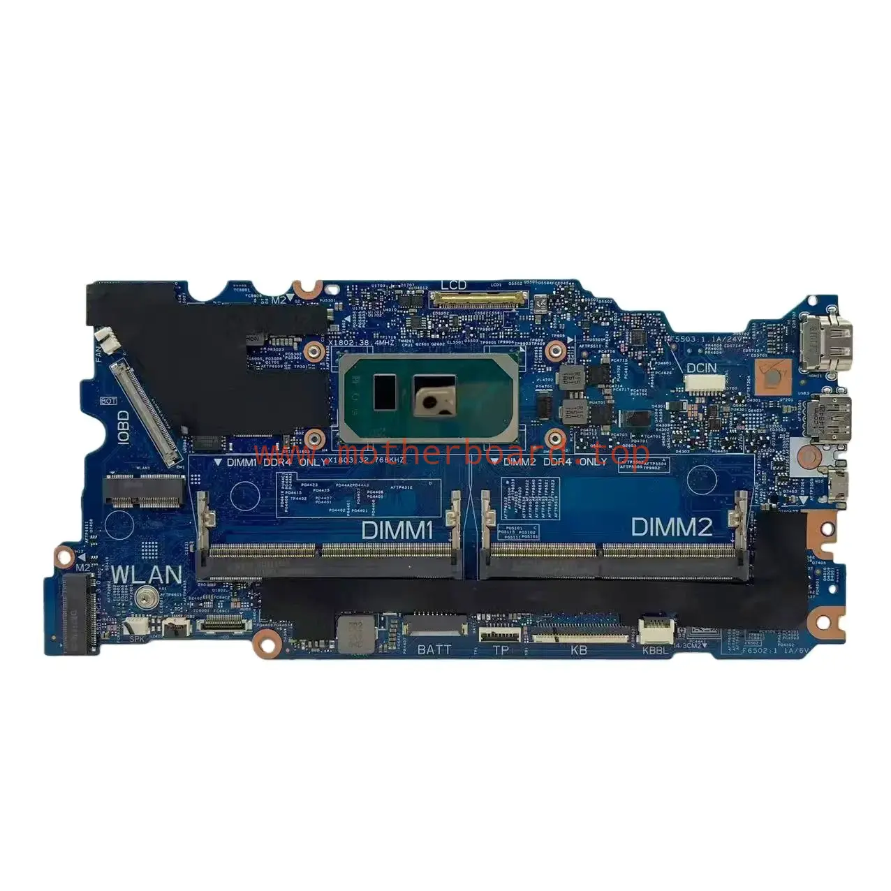 203074-1 for Dell Latitude 3520 Laptop motherboard with CPU i3-1005G1 CN-01HHXD