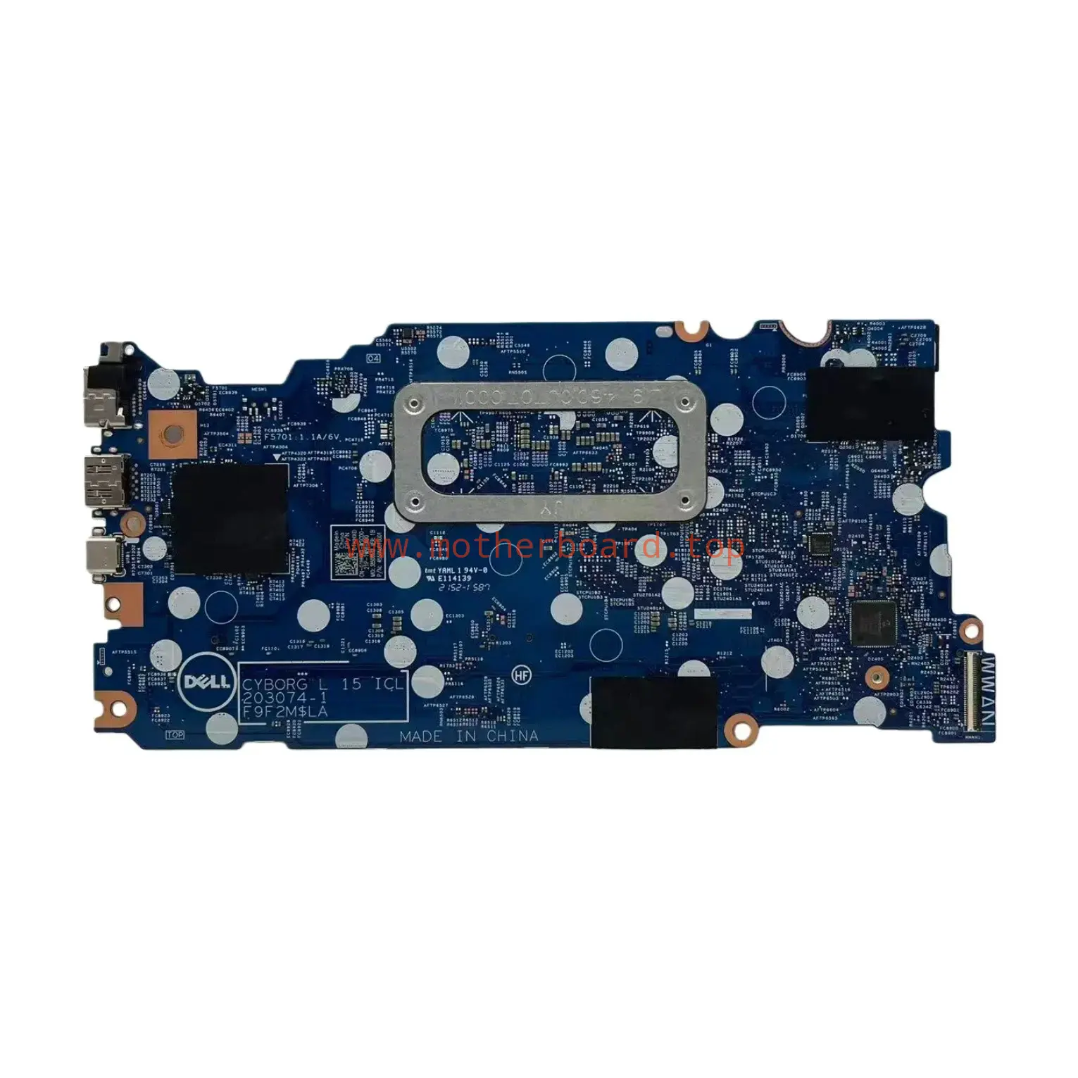 203074-1 for Dell Latitude 3520 Laptop motherboard with CPU i3-1005G1 CN-01HHXD 2