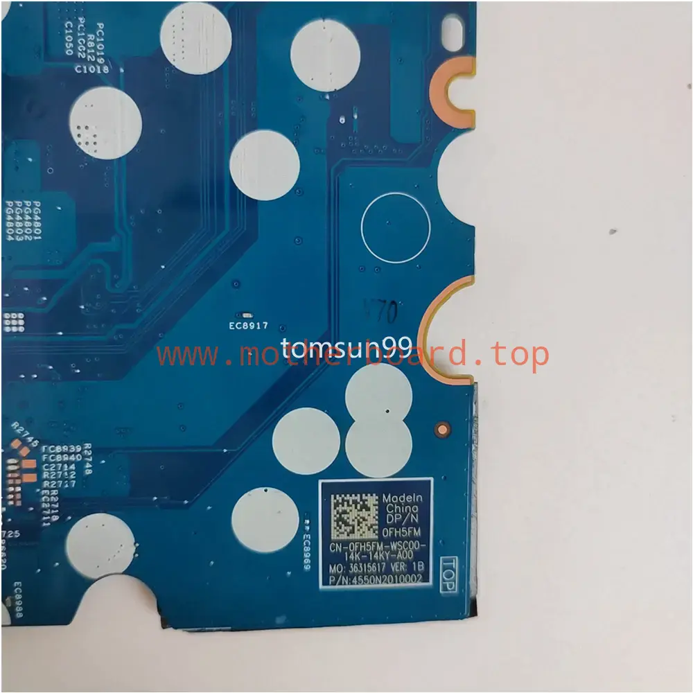 Motherboard For Dell Inspiron 5415 203097-1 CN-0FH5FM CN-0WKFHK R5/R7 CPU DDR4 3