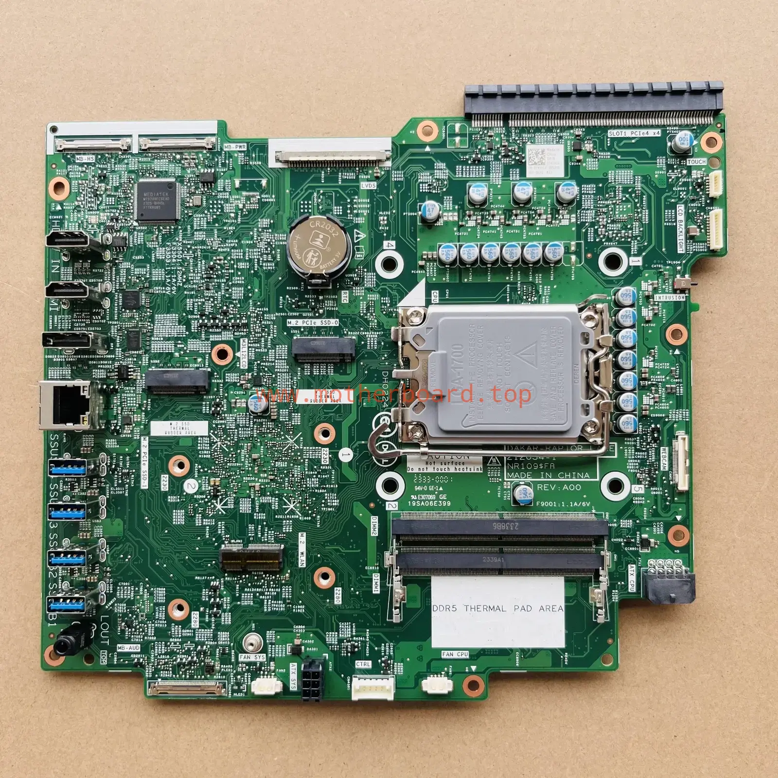 0TKWC4 212034-1 FOR DELL OptiPlex 7410 LGA1700 DDR5*2 128G Ｍotherboard Test OK 2