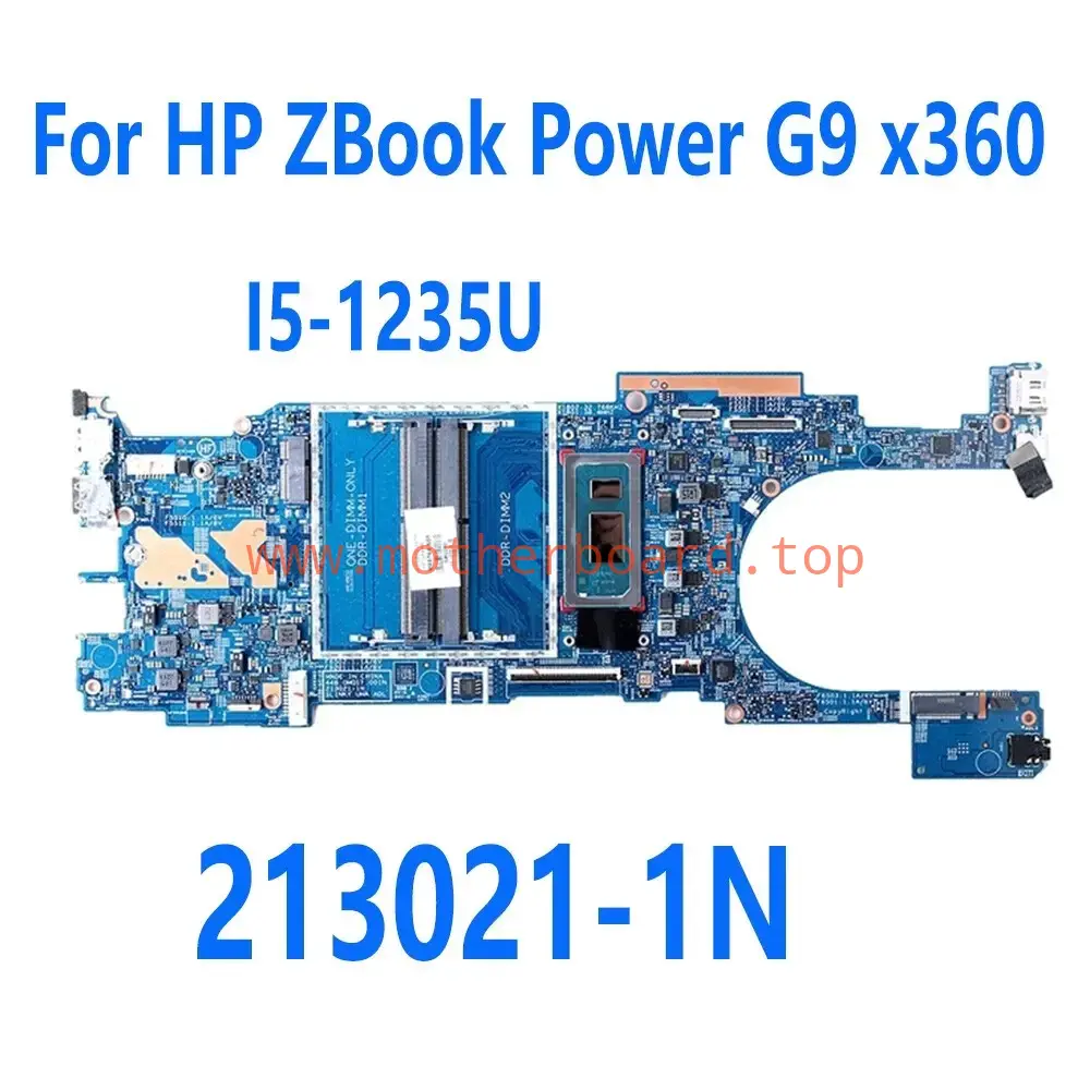 For HP ZBook Power G9 x360 Laptop Motherboard with i5-1235U 213021-1N Tested OK