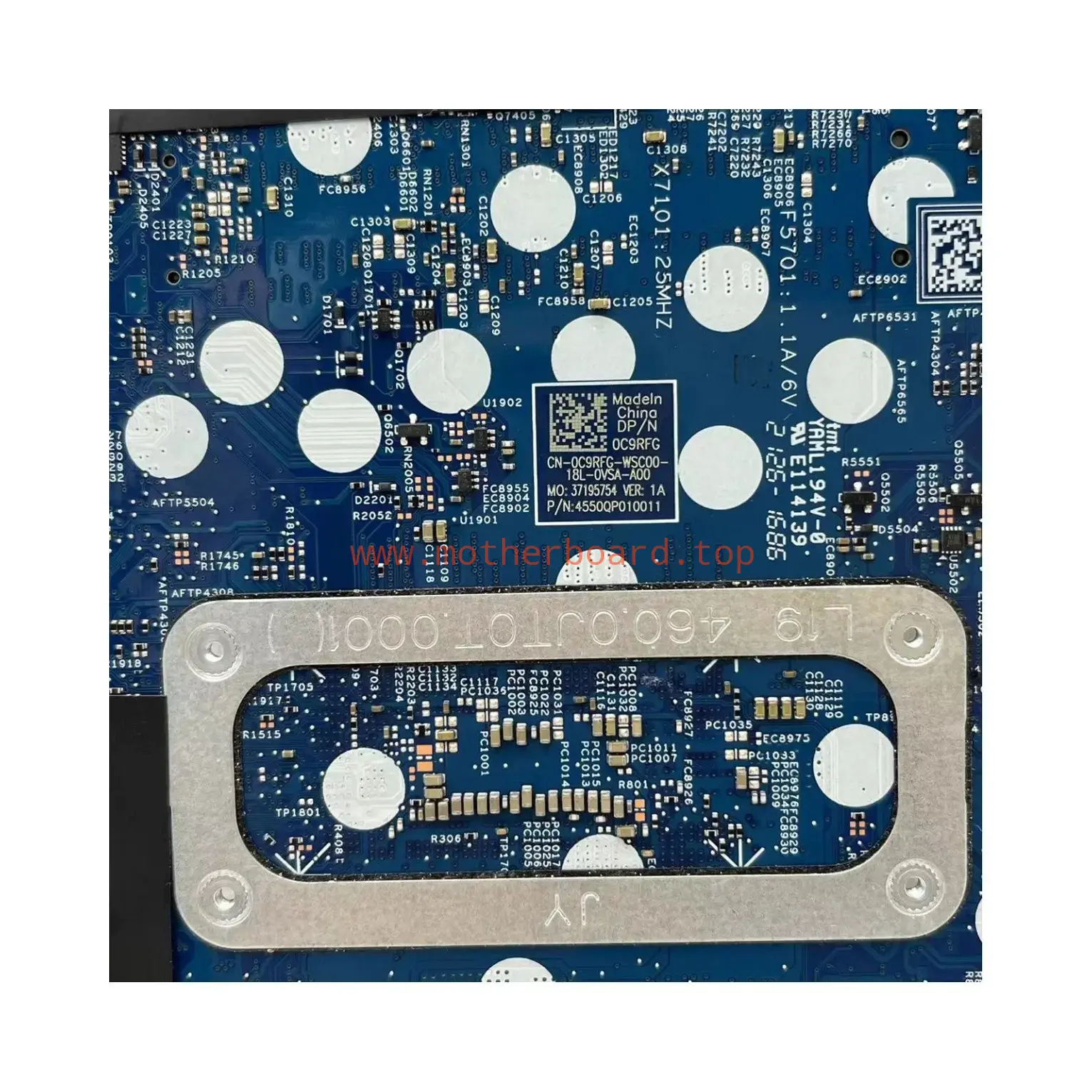CN-0C9RFG For Dell Latitude 3520 Laptop Motherboard 213047-1 UMA i7-1165G7 CPU 4