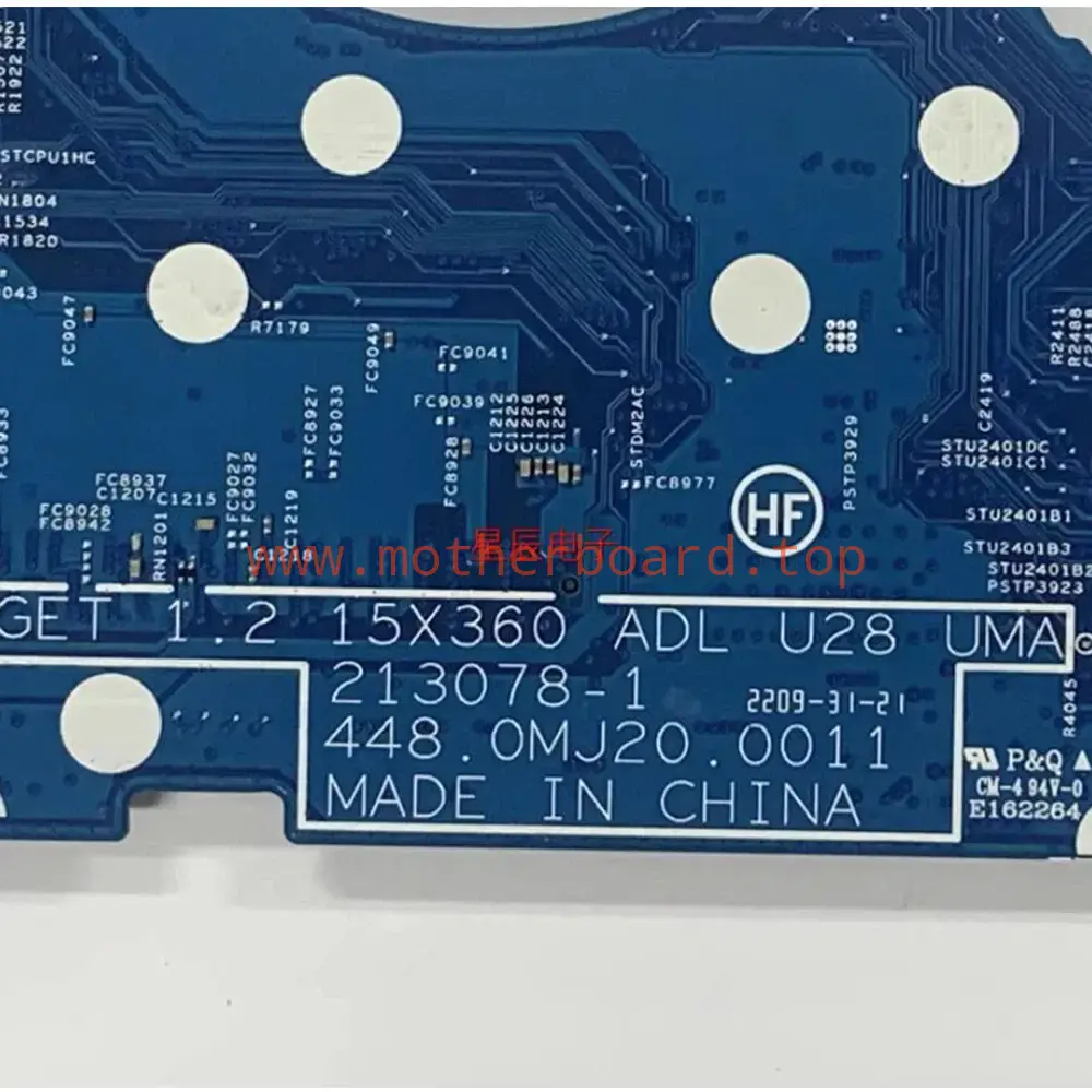 For HP ENVY X360 15-ES1023NR 15-ES i5-1240P Motherboard 213078-1 M90491-601 4