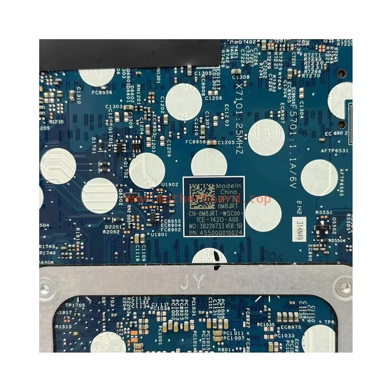 213093-1 For Dell Latitude 3420 3520 5420 Motherboard 0M8JRT i7-1165G7 MX350 2G 3