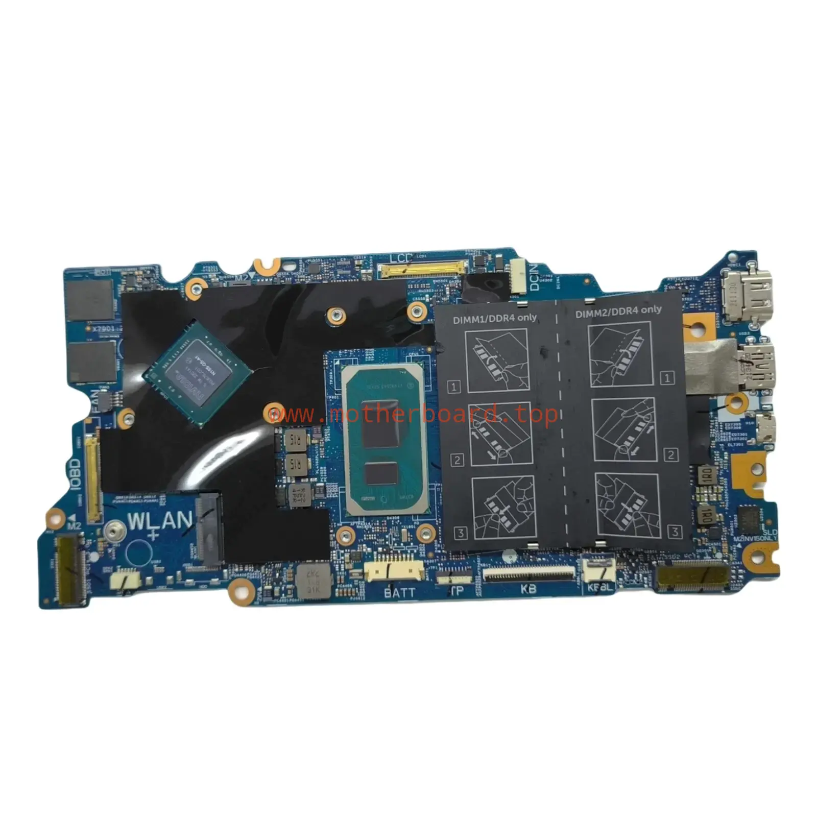 0Y20X4 Motherboard For Dell Inspiron 5410 5418 5510 213109-1 i7-11390H MX450 2GB