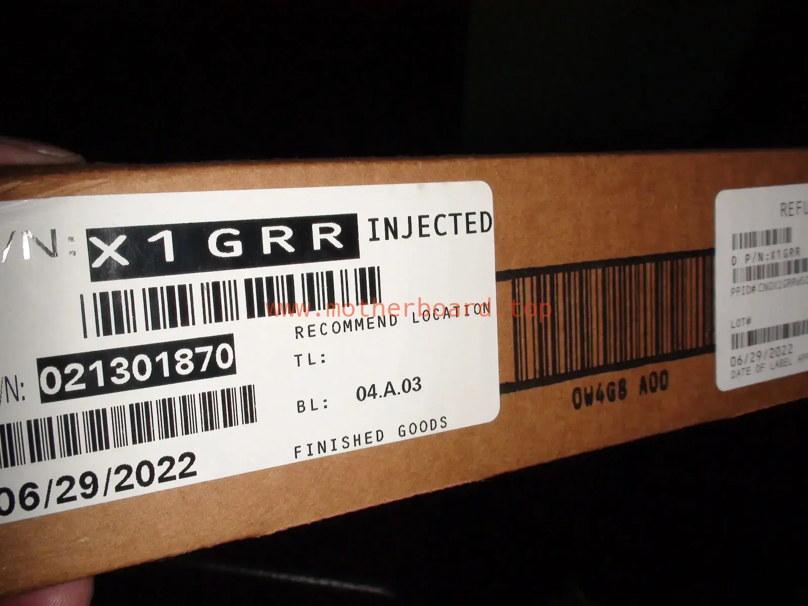 New/Sealed 0X1GRR X1GRR 213111-1 For Dell Vostro 15 1550 I7-11390H Motherboard 4