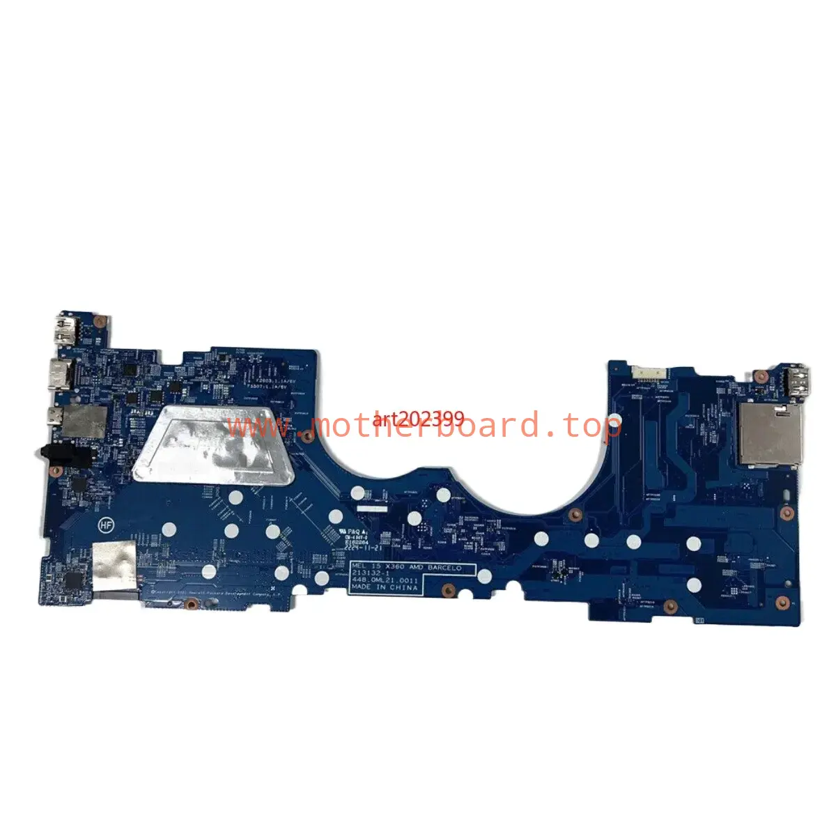 For HP 15-EU Laptop Motherboard 213132-1 With R7 5825 CPU M90490-601 Tested OK 2