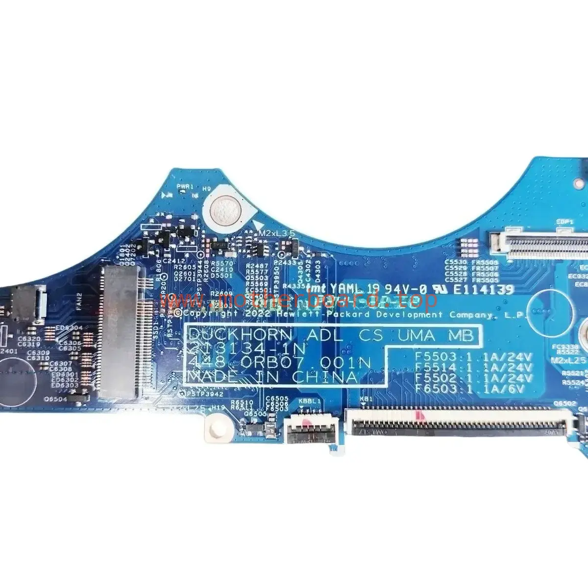 213134-1 For HP Pavilion Plus 14-EH Laptop Motherboard With CPU I5 I7-12TH 16G 4