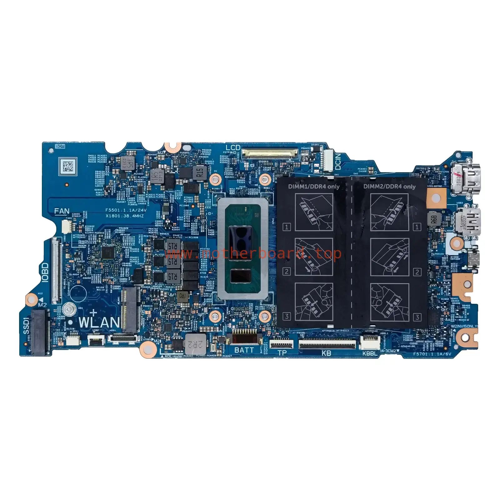 0R86MX R86MX For Dell Latitude 3430 3530 Motherboard 213275-1 i5-1245U 2