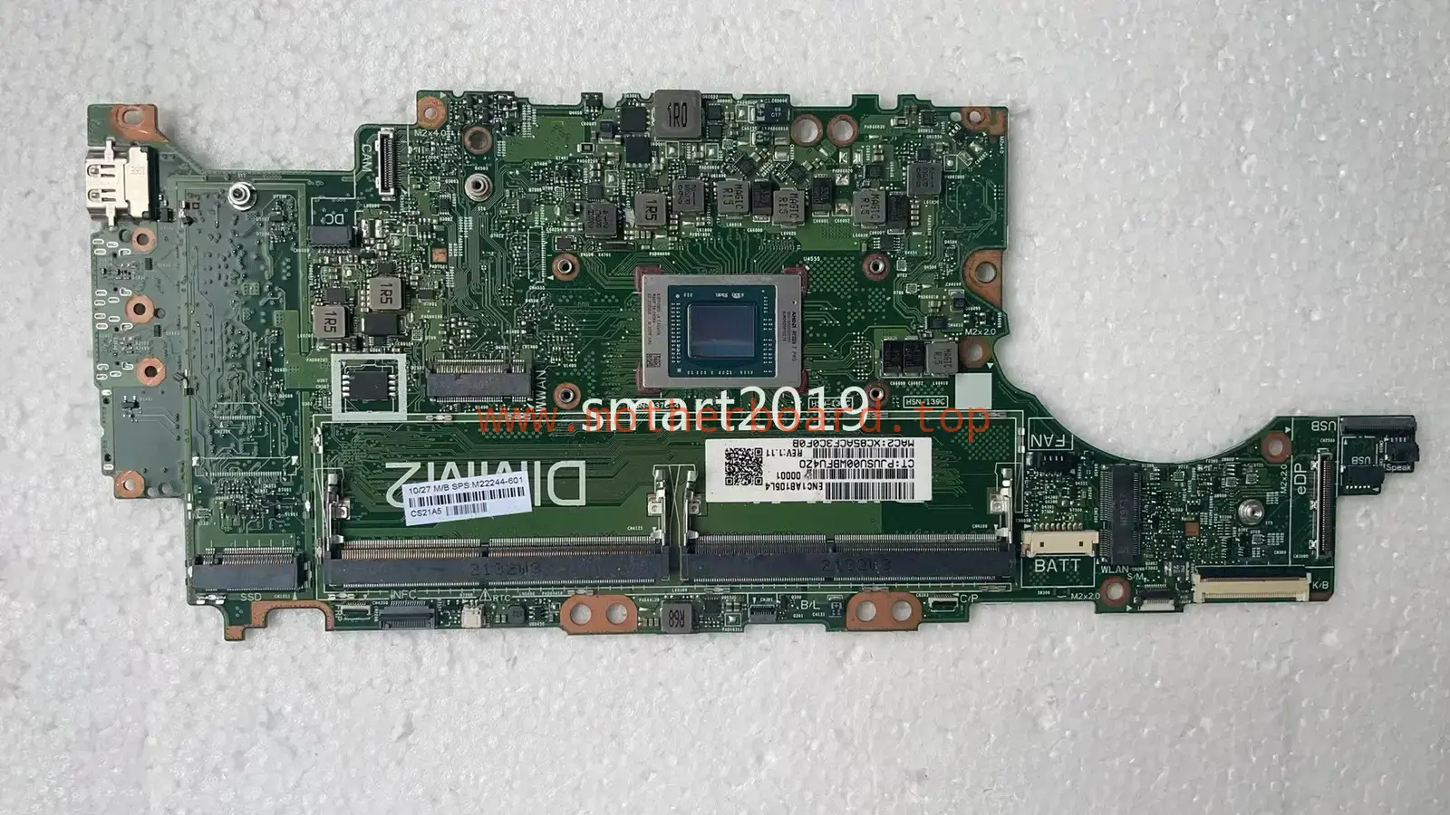 For HP EliteBook 835 G7 845 G7 Laptop Motherboard M22244-601 W/ R7 Pro 4750 CPU