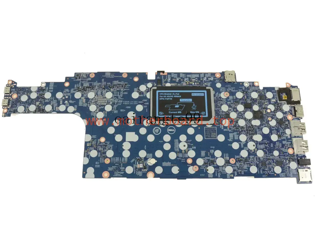 For Dell Latitude 5550 / Precision 3590 Motherboard 5MWTC Ultra 5 125U 223111-1 2