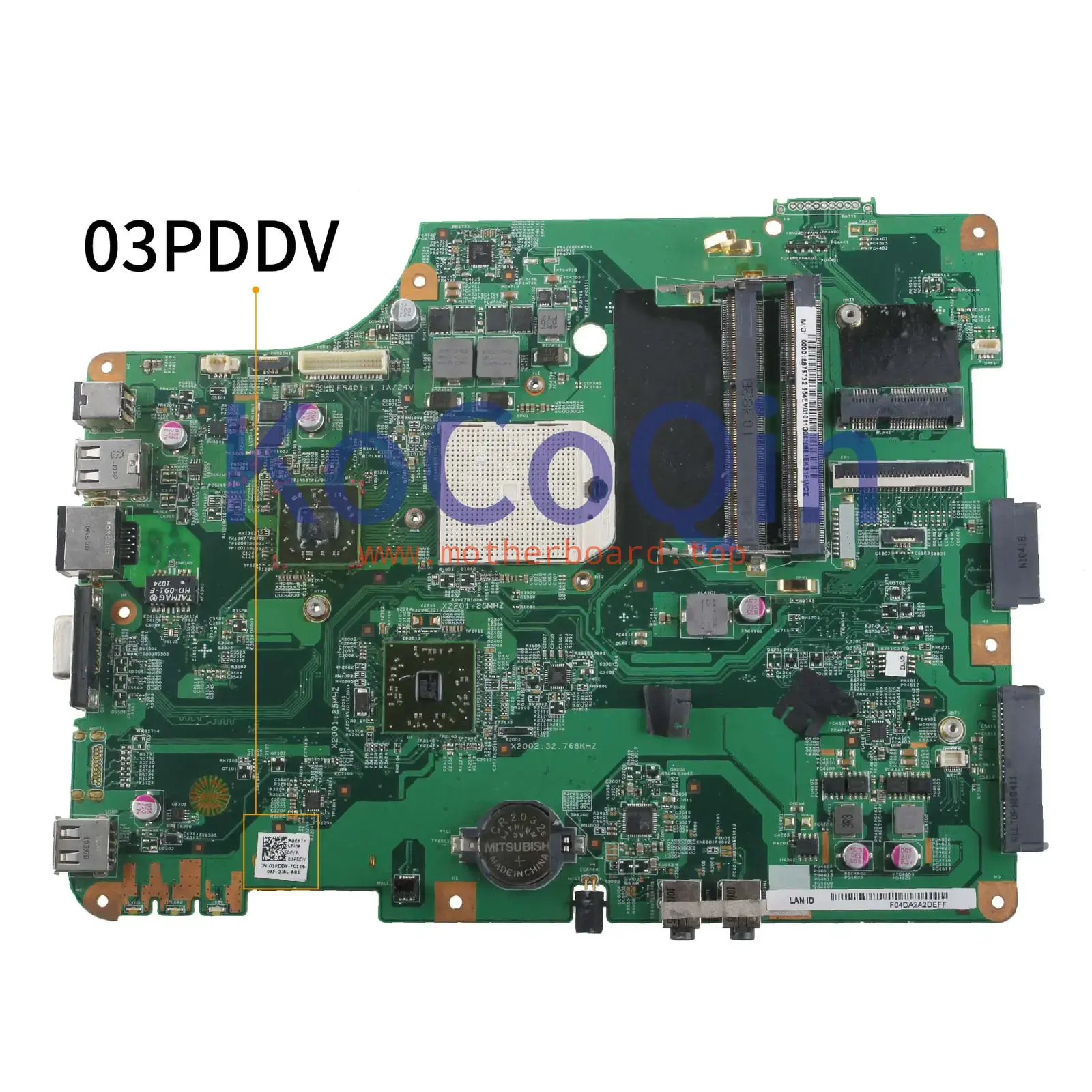 FOR DELL Inspiron M5030 03PDDV 10211-1 48.4EM18.011 Laptop Motherboard Tested