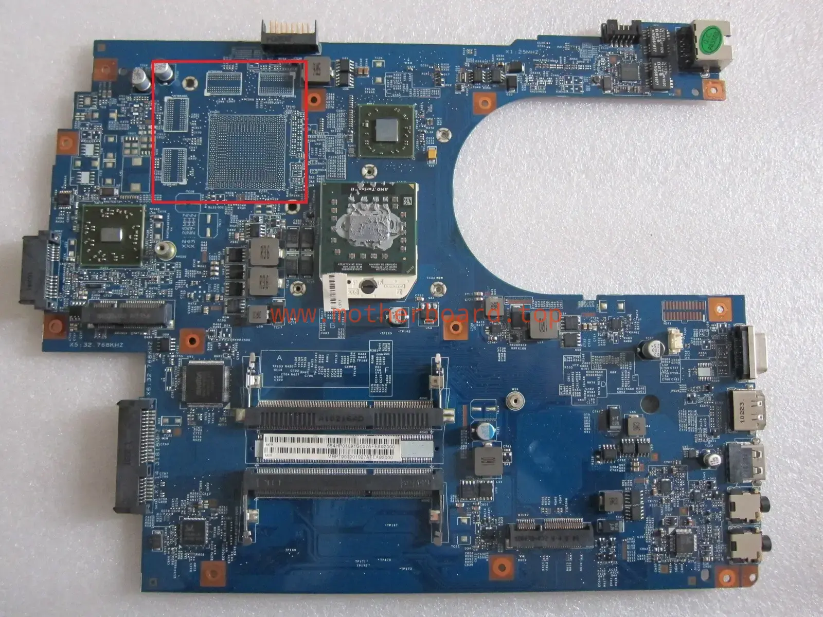 For Acer laptop 7551 7551g DDR3 AMD motherboard 48.4HP01.011 Free cpu TEST OK