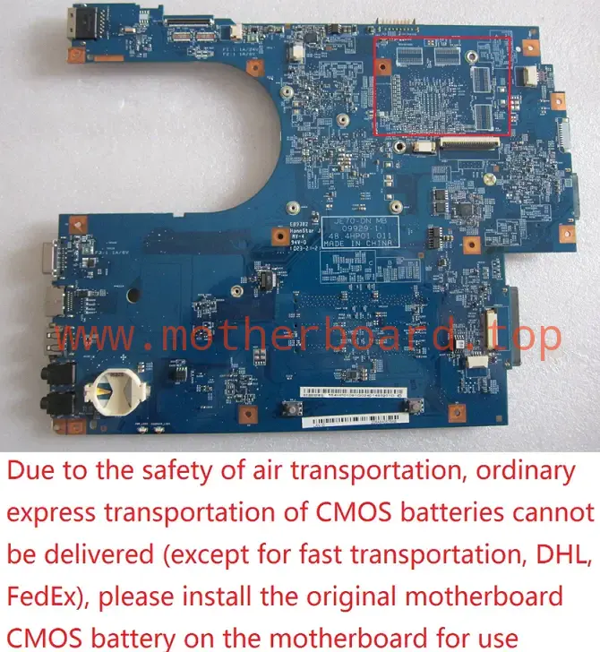 For Acer laptop 7551 7551g DDR3 AMD motherboard 48.4HP01.011 Free cpu TEST OK 3