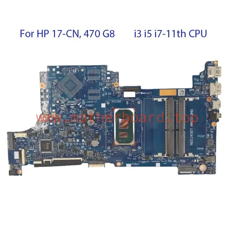 For HP 17-CN 470 G8 M50450-601 6050A3261101 MB A01 Laptop Motherboard