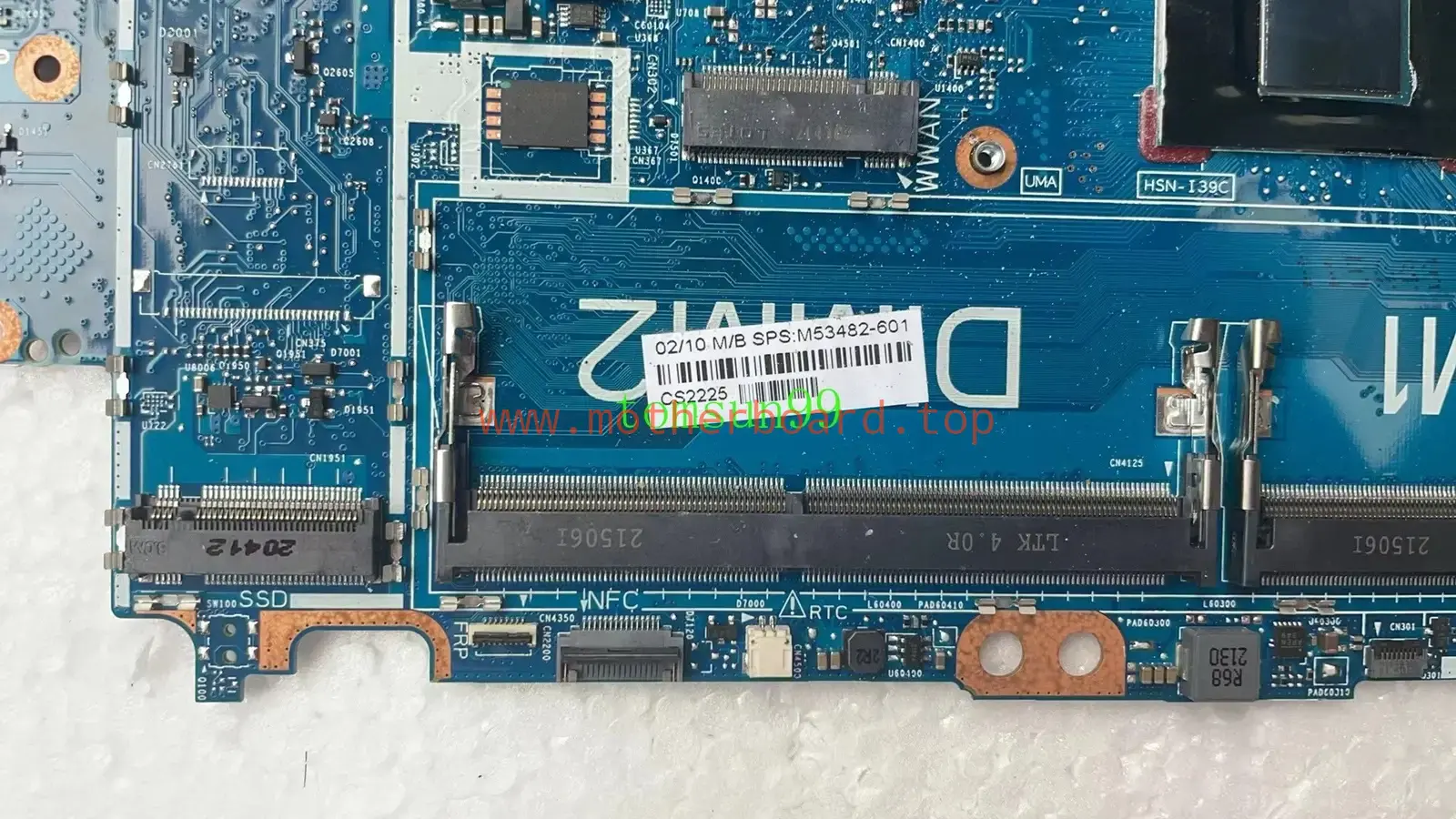 For HP EliteBook 845 G8 Motherboard 6050A3234201 M53482-601 W/ R5-5650U CPU 3