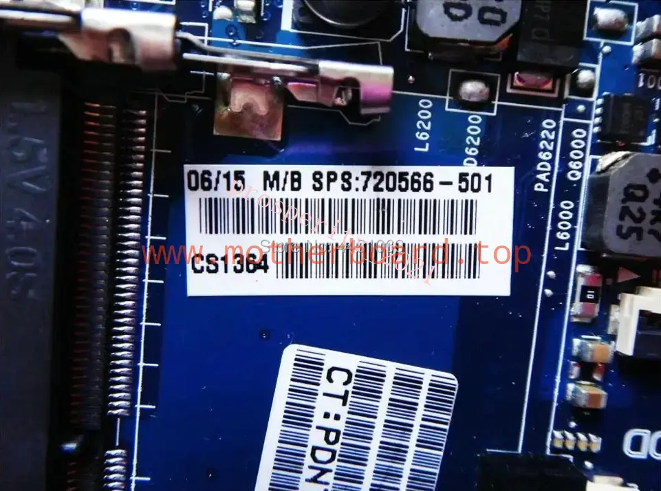 720566-001 720566-501 720566-601 For HP ENVY 15-J 15T-J Motherboard 6050A2548101 2