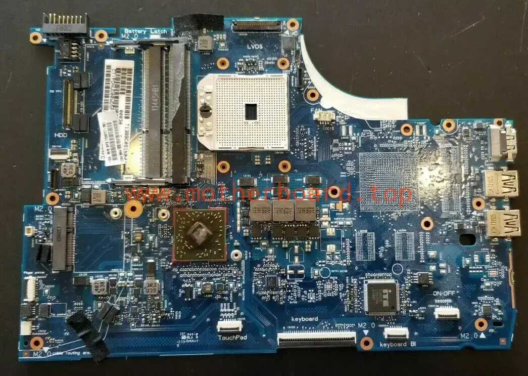 AMD 6050A2555201-MB-A02 Motherboard for 15" HP Envy Laptop