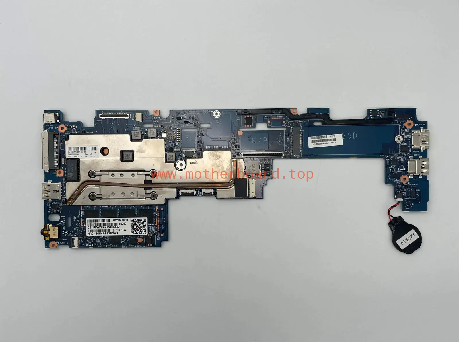 OEM 790065-001/601 For HP 1020 G1 M-5Y71 CPU 8GB Motherboard 6050A2646201-MB-A03