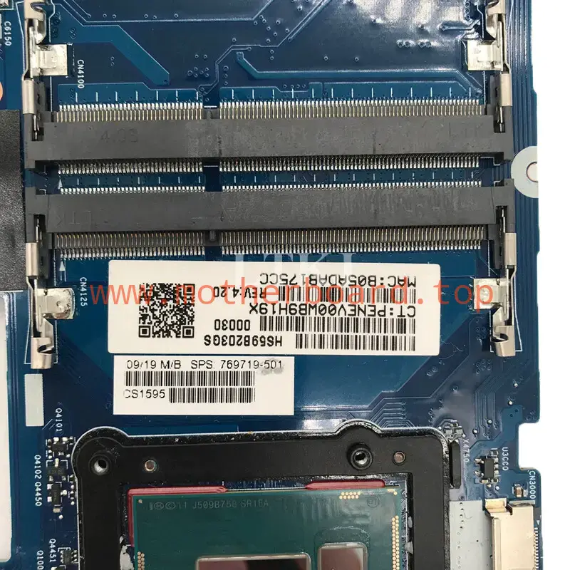 769719-501 FOR HP9470M 9480M Motherboard 6050A2648201-MB-A02 I7-4600U 769719-001 2