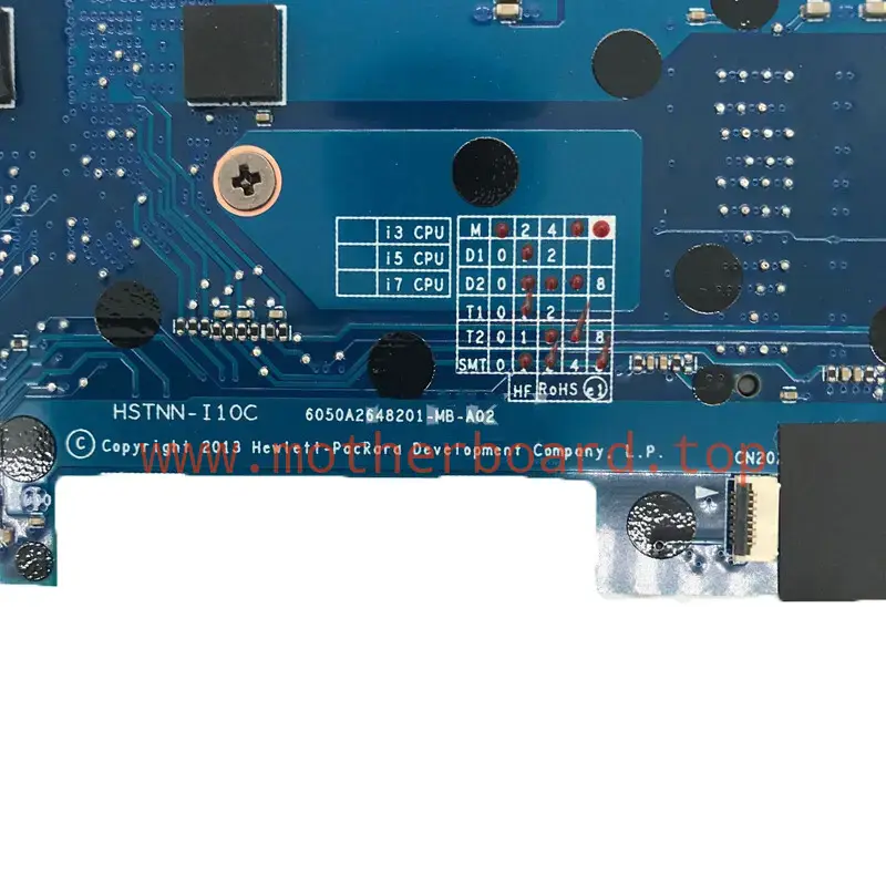 769719-501 FOR HP9470M 9480M Motherboard 6050A2648201-MB-A02 I7-4600U 769719-001 4