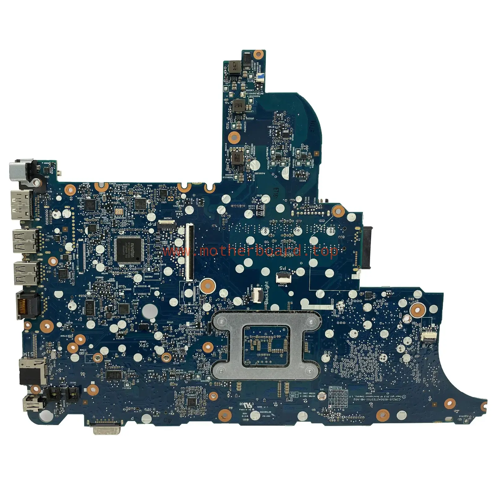For HP Mainboard Probook 640 G2 650 G2 Laptop Motherboard 6050A2723701​​ W/CPU 3