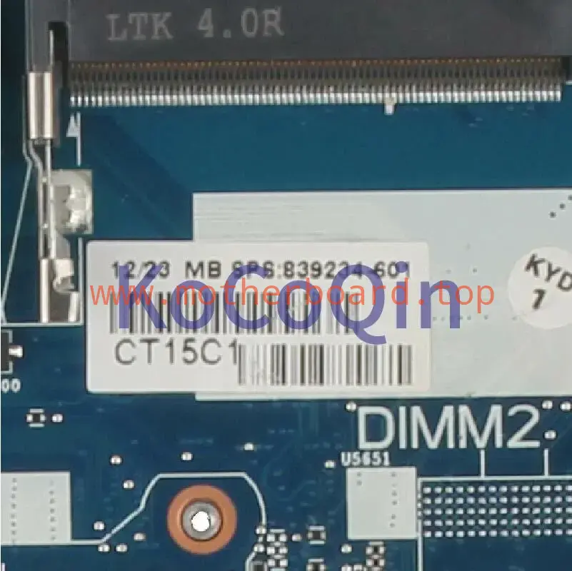 839234-601 6050A2728501-MB-A01 FOR HP Elitebook 840 G3 Motherboard I5-6300U 4