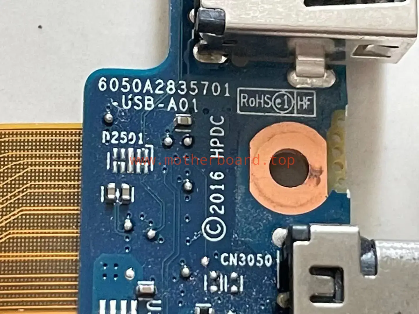 FOR HP 840 G3 745 G4 VGA USB Small Board 6050A2835701 6050A2953901 4